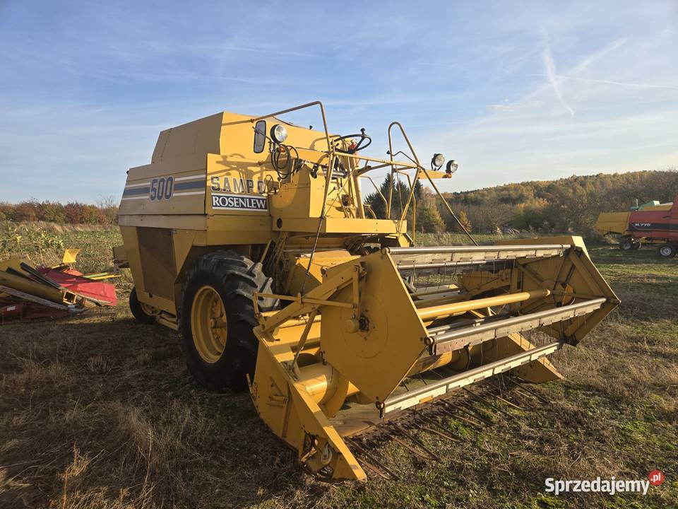 Kombajn zbożowy Sampo 500 Massey Ferguson 16 Krasnystaw