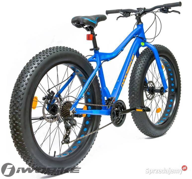Rower Damski Męski Fatbike 26 IWOBIKE Shimano Gorlice
