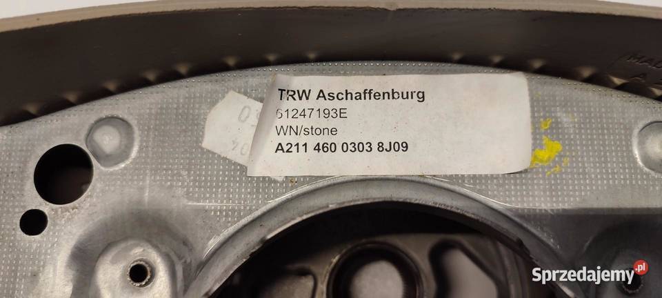 MERCEDES W211 KIEROWNICA A2114600303 osobowe Kierownice powietrza