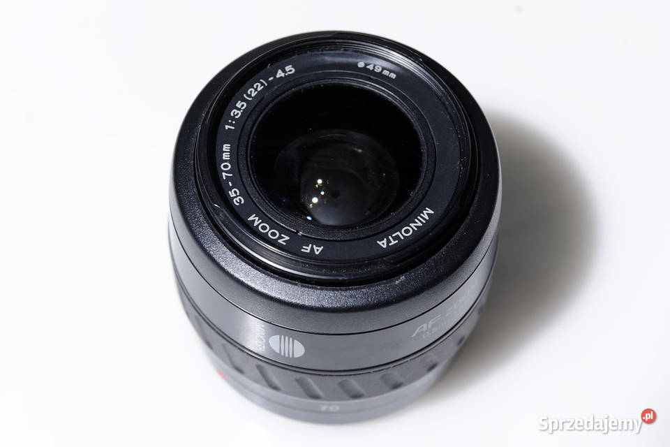 Obiektyw Minolta Sony A AF 3570 dolnośląskie Wrocław