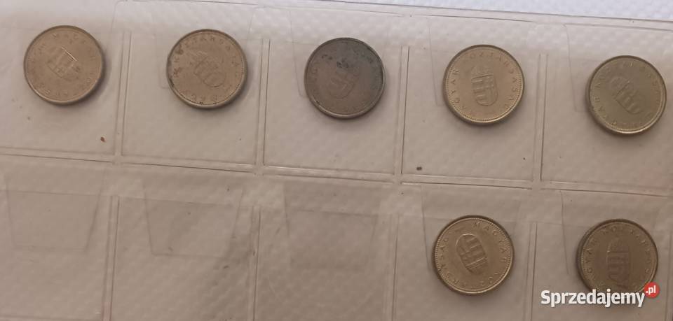 1 Forint Węgry różne roczniki obiegowe Konin