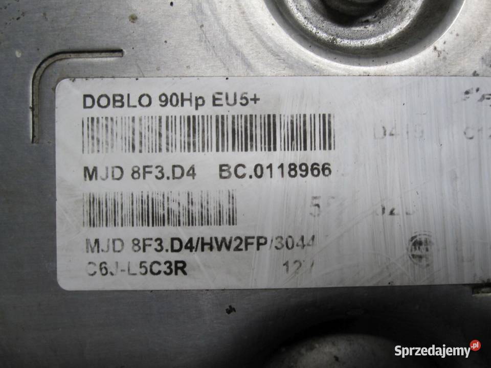 DOBLO II COMBO D LIFT 13 MULTIJET sterownik osobowe