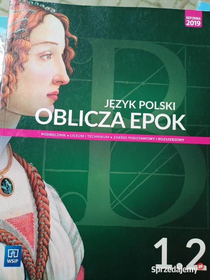Oblicza epok 12 używane podręczniki szkolne Warszawa