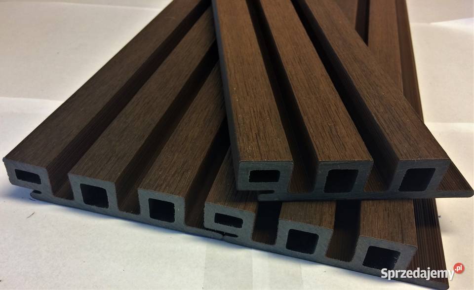Deska elewacyjna lamele lamelowa 3D Newtechwood Tarnów sprzedam
