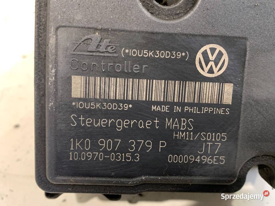 POMPA ABS VW GOLF V 1K0614117H 19 105 0310 podkarpackie
