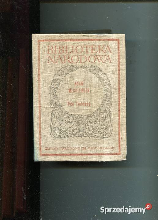 Pan Tadeusz Adam Mickiewicz Szczecin