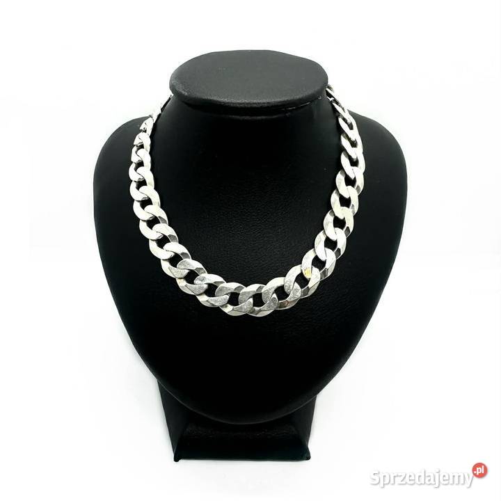 Srebrna Bransoletka PR 925 142g 21 Pancerka Elbląg