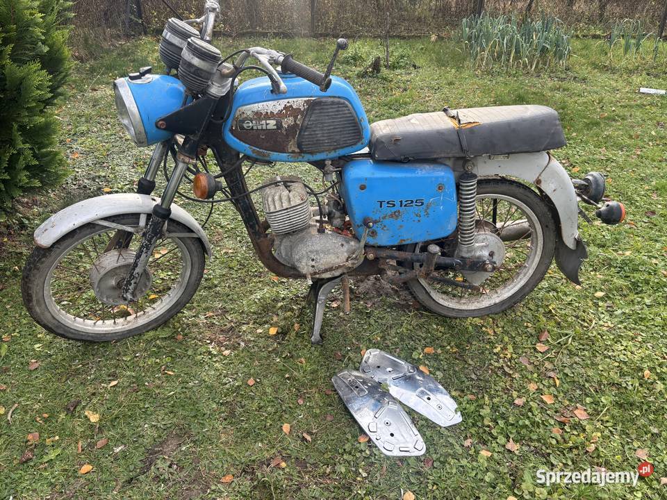 MZ TS 125 łódzkie Radomsko