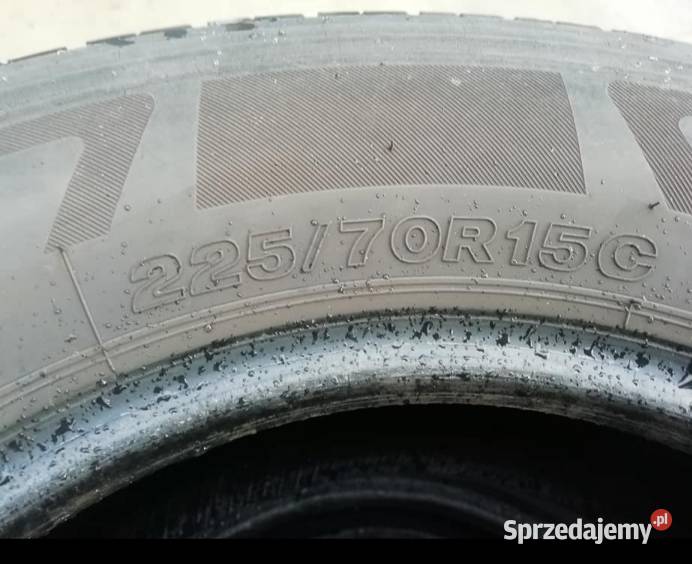 komplet opon Mercedes Sprinter VW LT 225 Samochodowe Opony i felgi Reda