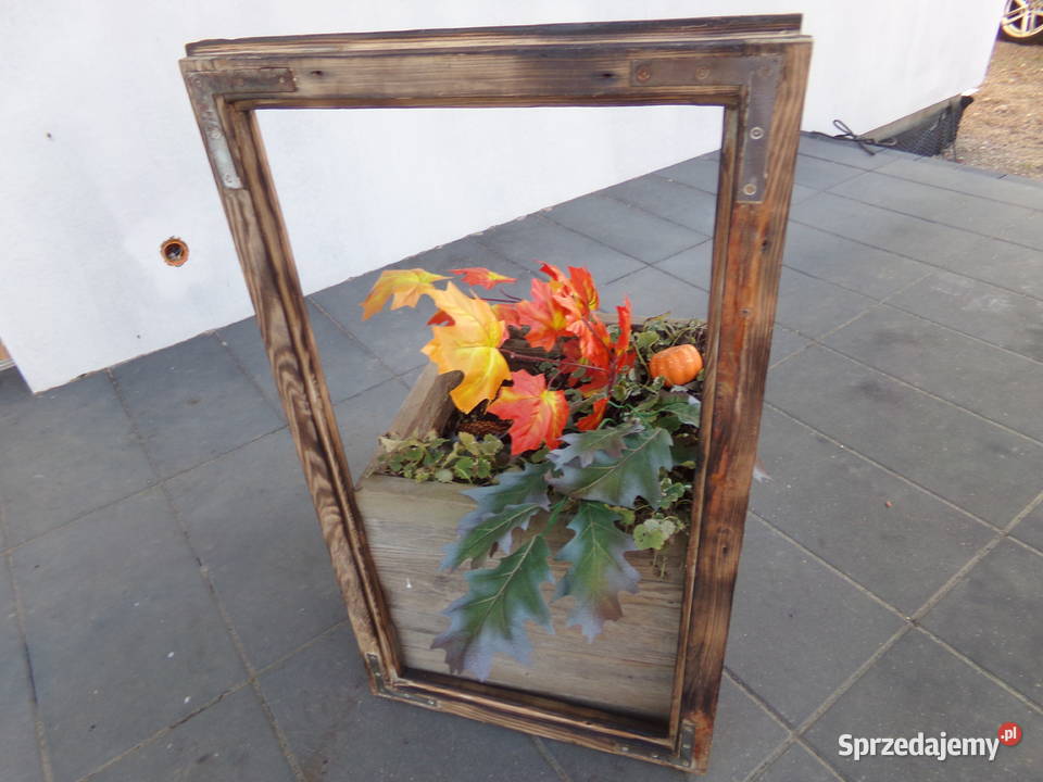 Okno rama loft na lustro aranżację zdjęcie 51x94 Ełk