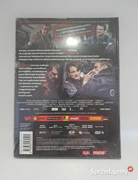 Konwój DVD nowa orginalnie zafoliowana lektor Filmy Wąsewo