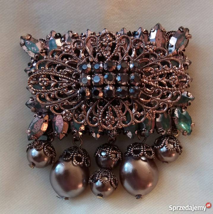 Broszka retro stara brosza broszka Ozdoby Jelenia Góra sprzedam