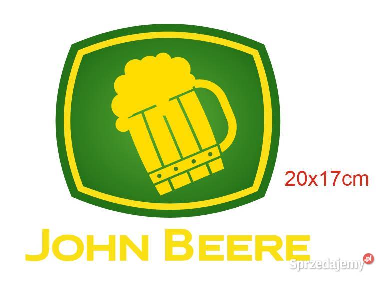 Naklejka John Deere Beere Traktor Ciągnik świętokrzyskie Łagów