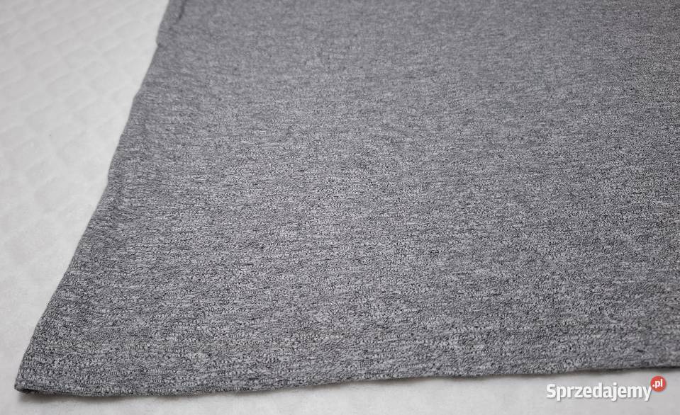 Koszulka krótki rękaw Tshirt FF XL szary melanż Czeladź