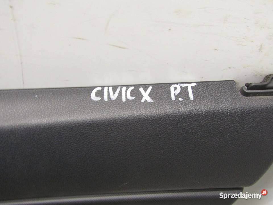 BOCZEK TAPICERKA DRZWI PRAWY TYŁ HONDA CIVIC X Wyposażenie wnętrza