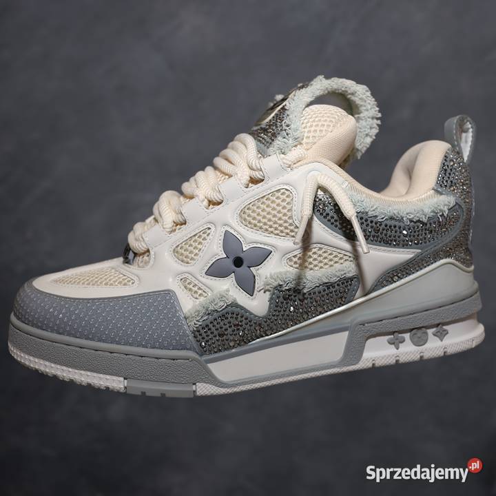 Louis Vuitton LV Skate Swarovski Crystals białe Kiekrz