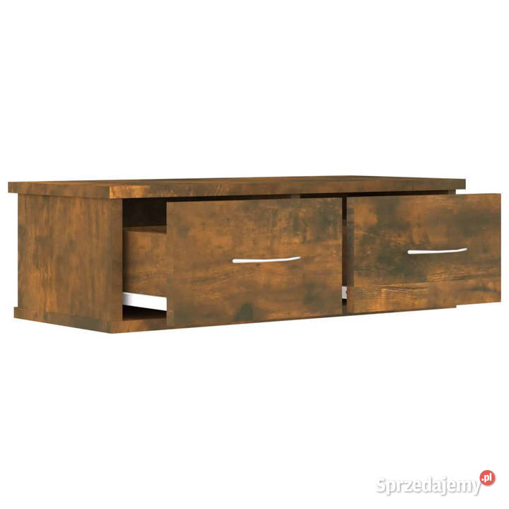 Szafka ścienna przydymiony dąb 60x26x185 mazowieckie