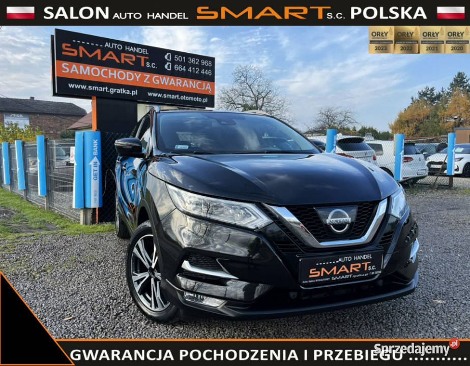 Nissan Qashqai 16Turbo Panorama Kamera 360 Navi gniazdo AUX Rydułtowy