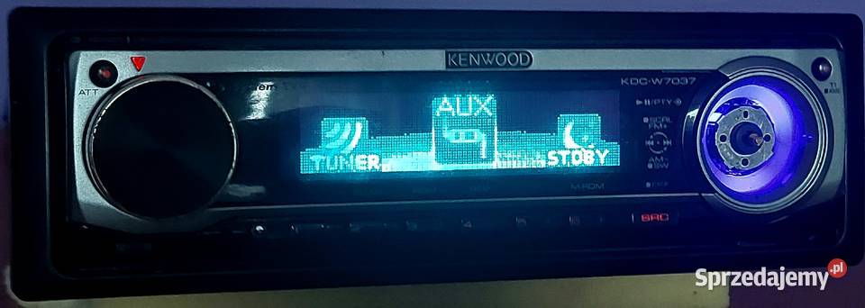Kenwood KDCW7037 I AUX I Krystaliczny Kenwood