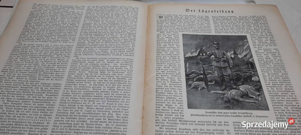 Die groe Zeit Illustrierte Kriegsgeschichte mazowieckie Warszawa sprzedam