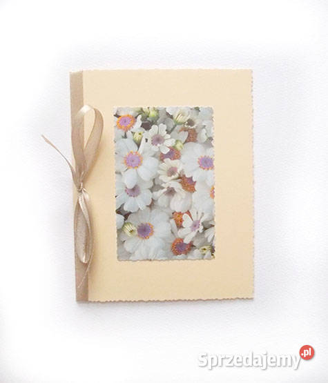 pastelowa kratka z kwiatkami kwiaty kartka bez Olsztyn