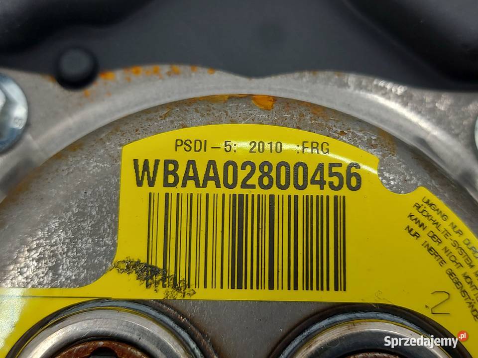 BMW E90 E91 LIFT AIRBAG poduszka kierowcy Kielce sprzedam