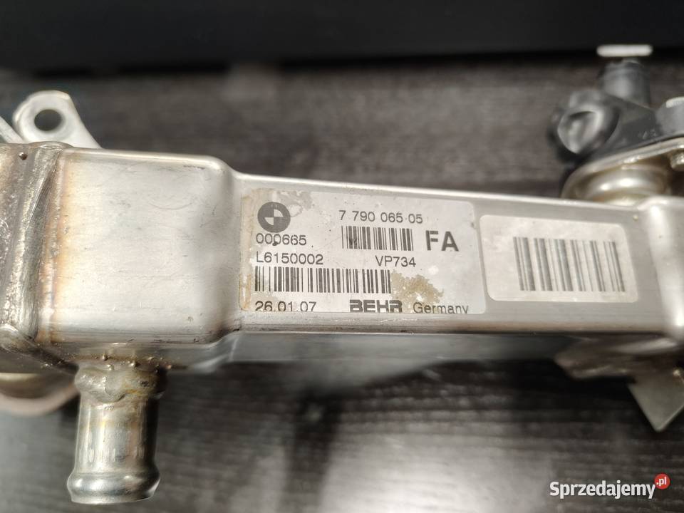 Bmw e90 e60 chłodniczka spalin EGR 25 30d m57 Aleksandrów Łódzki