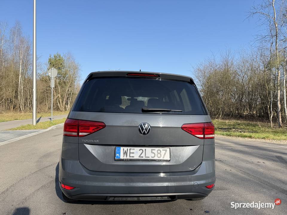 Vw Touran 2020r 15 Benzyna 150 Salon ASO I wspomaganie kierownicy Samochody osobowe Lubartów