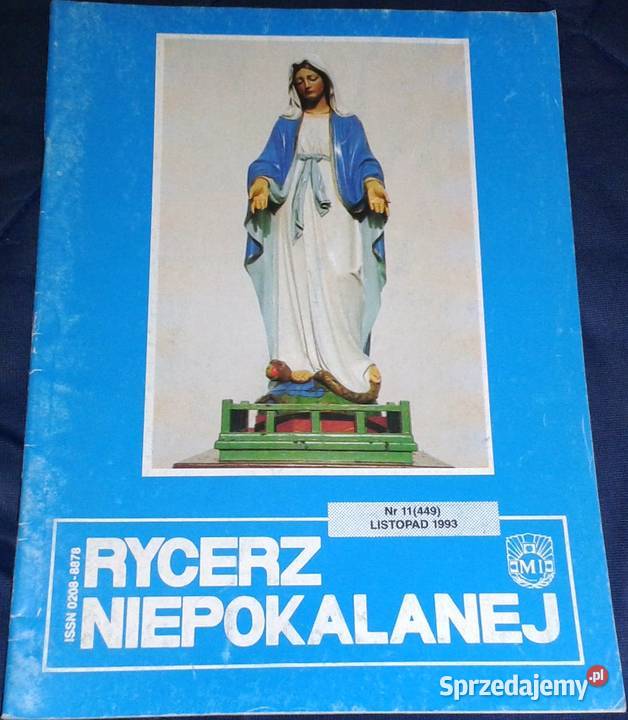 Rycerz Niepokalanej 7 z roku 1993 miękka lubelskie Chełm