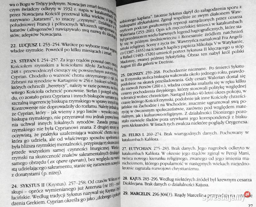 Poczet papieży Jan Wierusz Kowalski Pozostałe