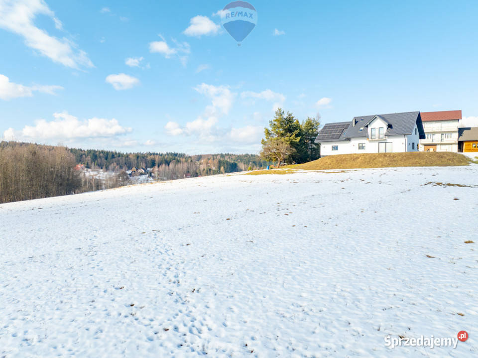 Działka budowlana Wysoka gmina Jordanów