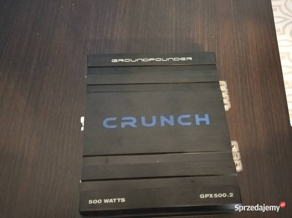 Wzmacniacz samochodowy Car Audio Crunch GPX5002 Ilość kanałów 2 Wzmacniacze Gorzów Śląski