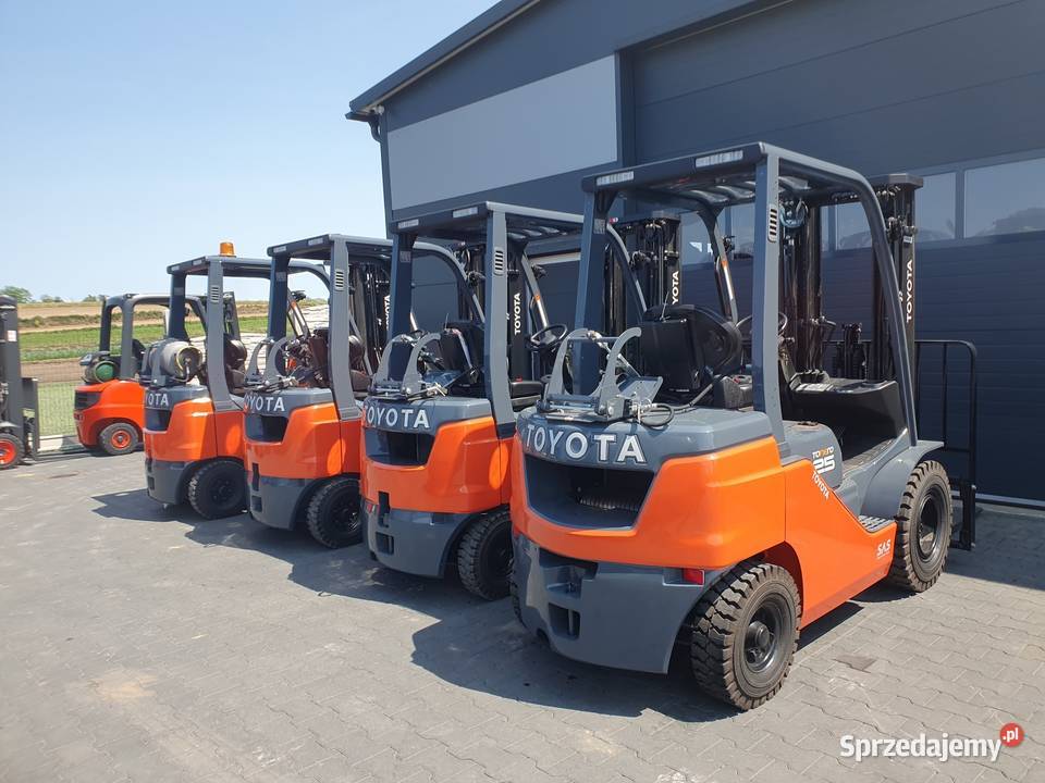 Wózek TOYOTA 8FGF15 Triplex 2023r Nowy Wolny Rudno Górne