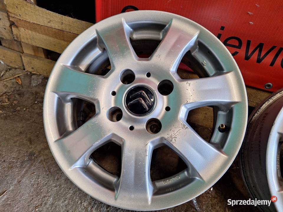 Alufelgi 4x108 14 ET24 CITROEN C2 C3 Berlingo Motoryzacja Choceń
