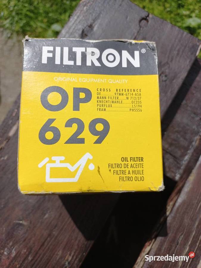 Filtr oleju OP 629 Filtron dolnośląskie Wrocław sprzedam