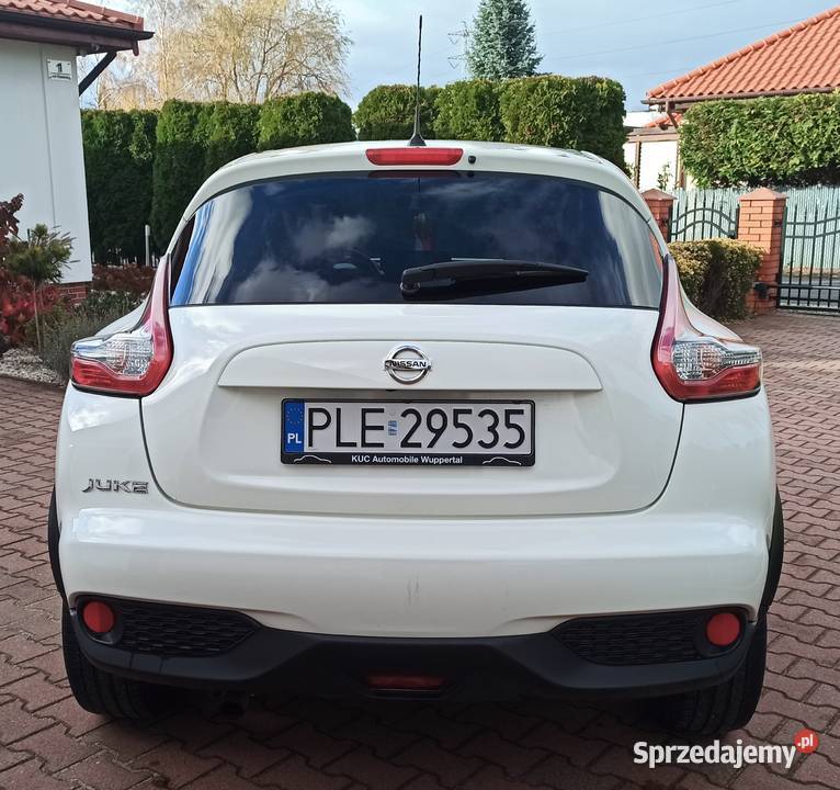 Nissan Juke 12 benzyna 2015 rzarejestrowany elektrochrom. lusterka boczne Leszno sprzedam