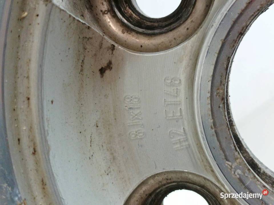 FELGA ALUMINIOWA R18 5X112 ET48 OC57MM 8JX18H2 Średnica 18"