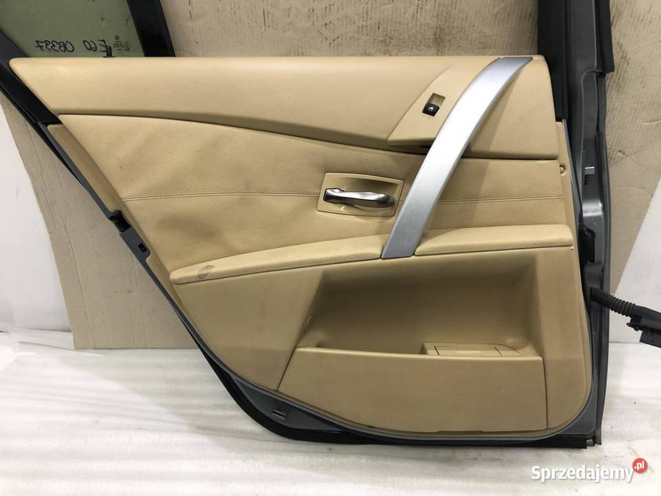 DRZWI KOMPLETNE LEWY TYŁ BMW E60 530D osobowe wielkopolskie