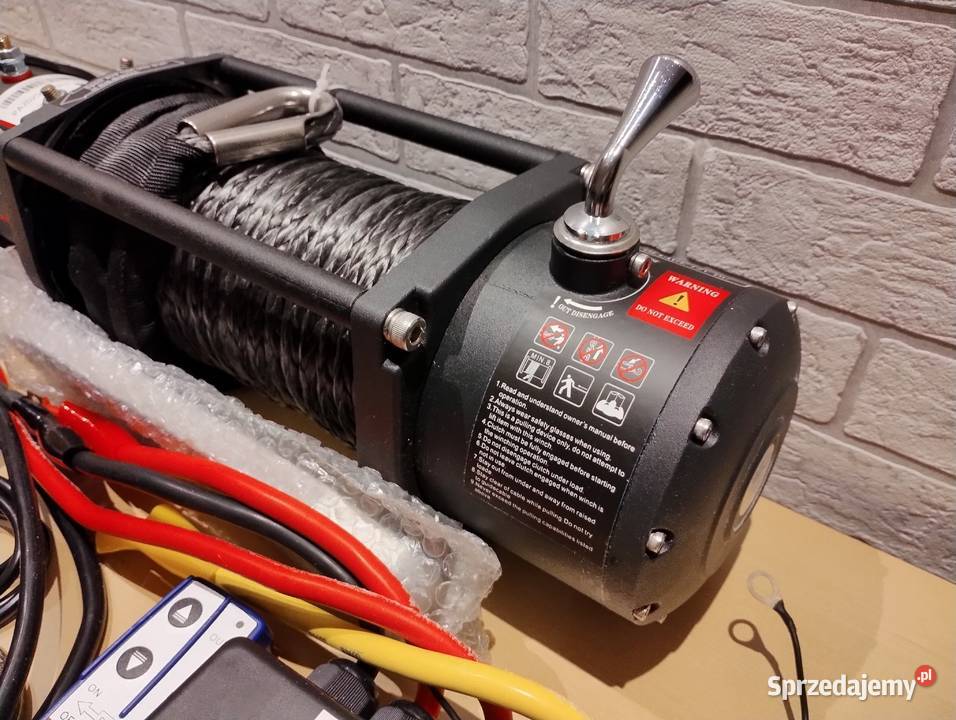 Wyciągarka 13500 LBS 12 V 65 Lina syntetyczna sprzedam