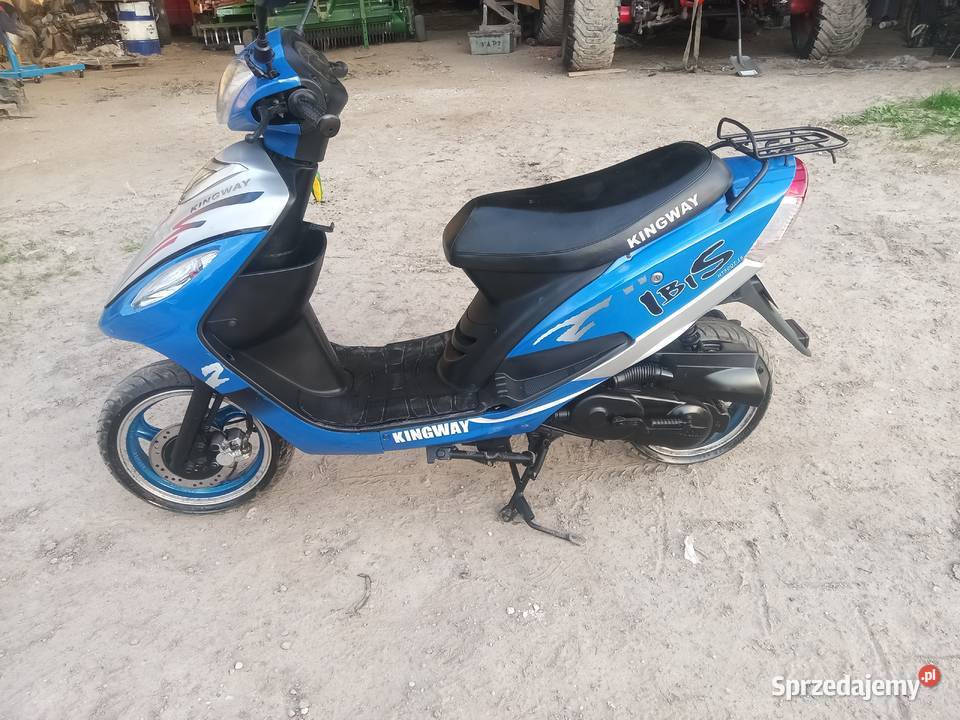 skuter 50cc 4t gotowy do jazdy transport