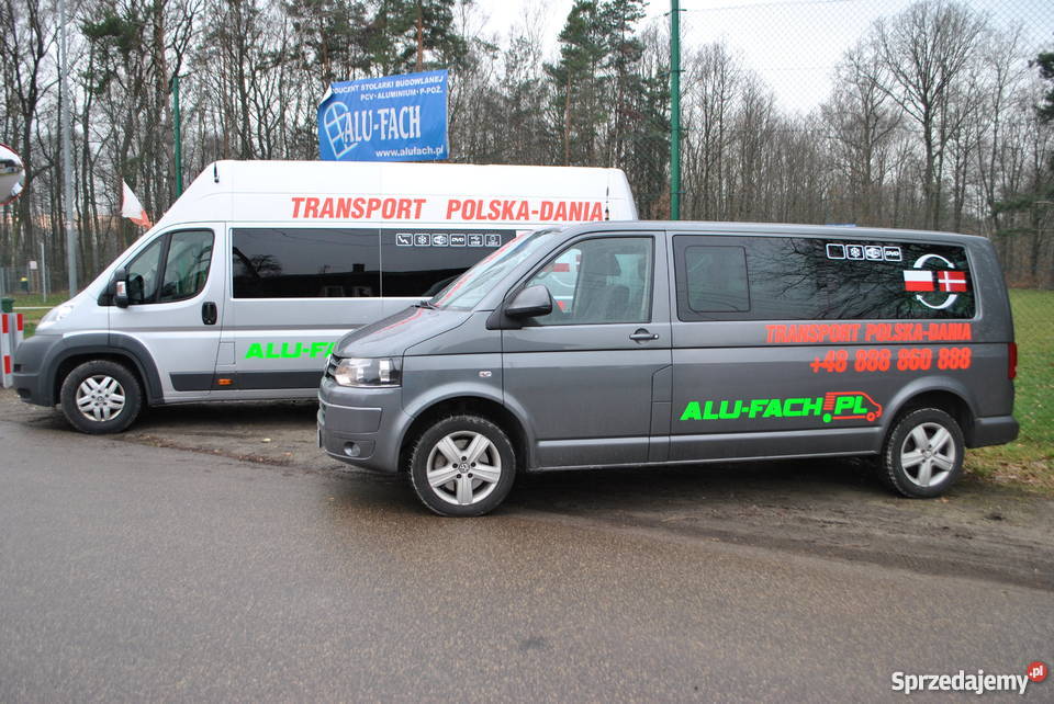 Transport osób i paczek z AluFach Rybnik