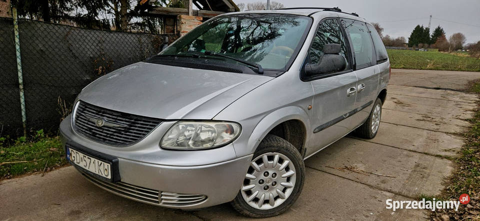 Chrysler Voyager 2003r 24 benz gaz sekw 2034r7 ABS Elbląg