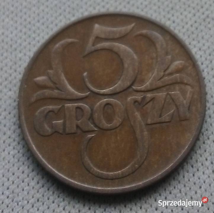 POLSKA5 GROSZY1935 rB Numizmatyka mazowieckie Legionowo
