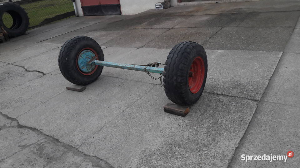 Oś do przyczepy z hamulcami Przyczepy rolnicze Bochnia sprzedam