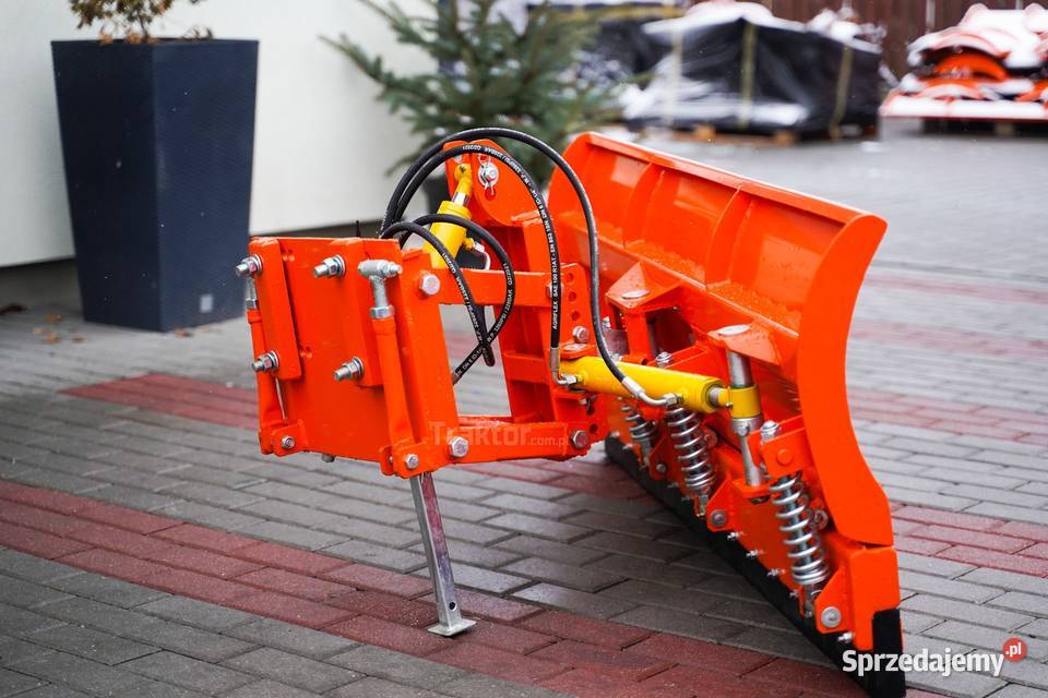 Pług do śniegu prosty 180 hydrauliczny z płytą Tajęcina