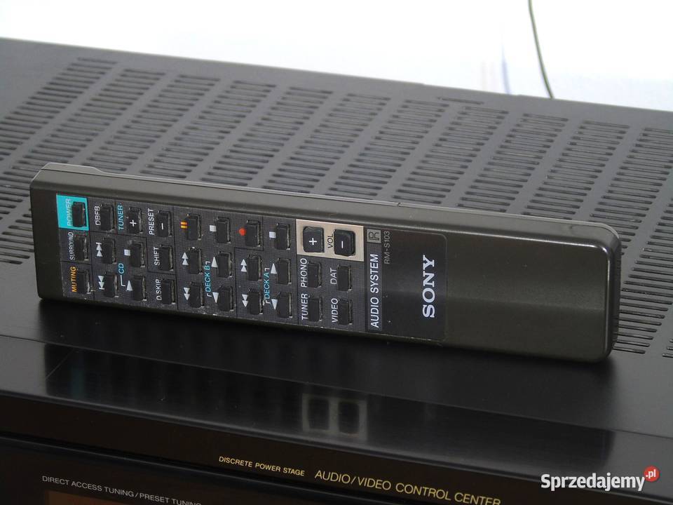 Amplituner Sony STRGX 390 pilot mocny i sprawny podkarpackie