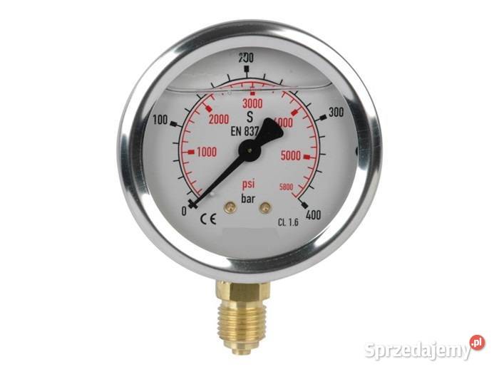 Manometr dolny MG1100 400 bar gwint 12 Hydraulika Złotów sprzedam