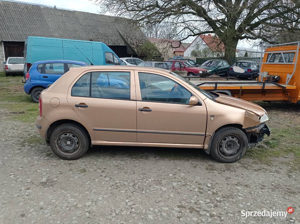 Skoda Fabia 14 MPi 2001 r dawca części wielkopolskie Szklarka Myślniewska sprzedam