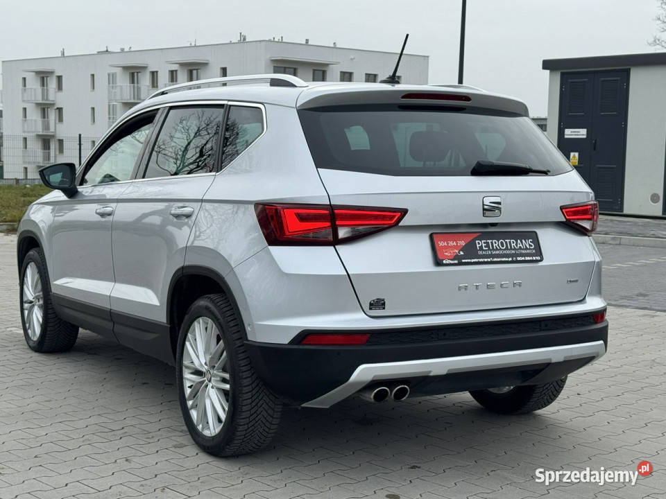 Seat Ateca 20 TDI 190 4DRIVE FULL LED Automat warmińsko-mazurskie Mrągowo