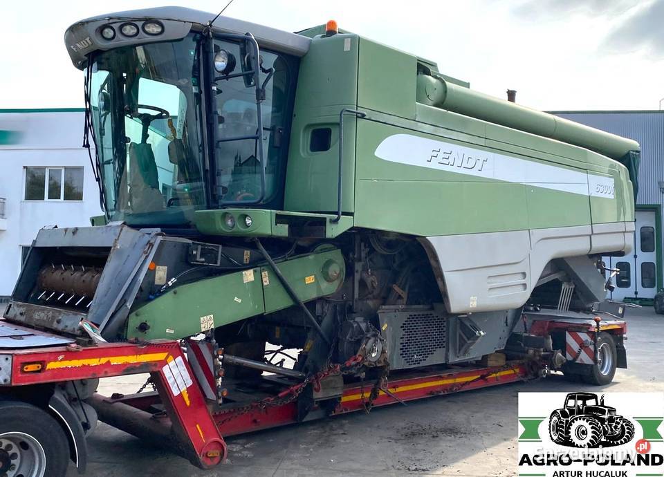 Kombajn zbożowy FENDT 6300 C 2008 HEDER 68 M Kudowa-Zdrój